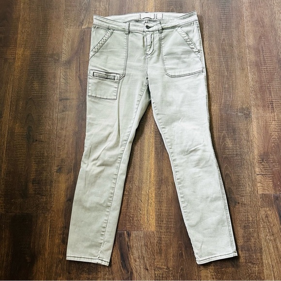 Anthropologie Hei Hei Cargo Pants | Grey/Green | Size 31 - Picture 5 of 9